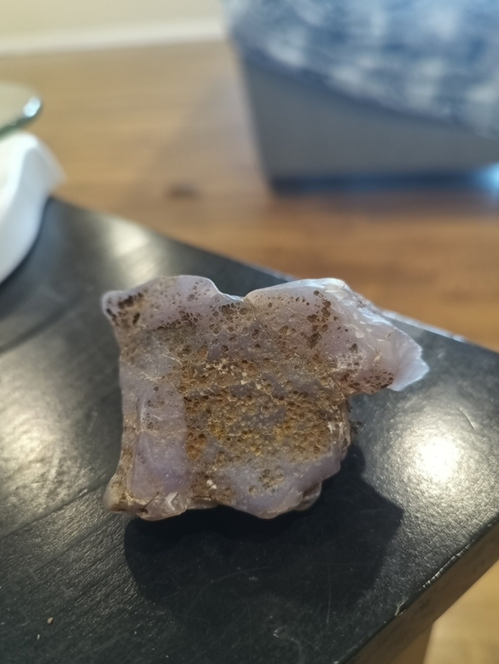 Holly Blue Agate Crystal